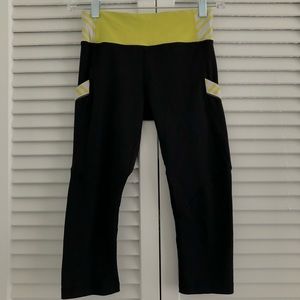 lululemon cropped workout pants